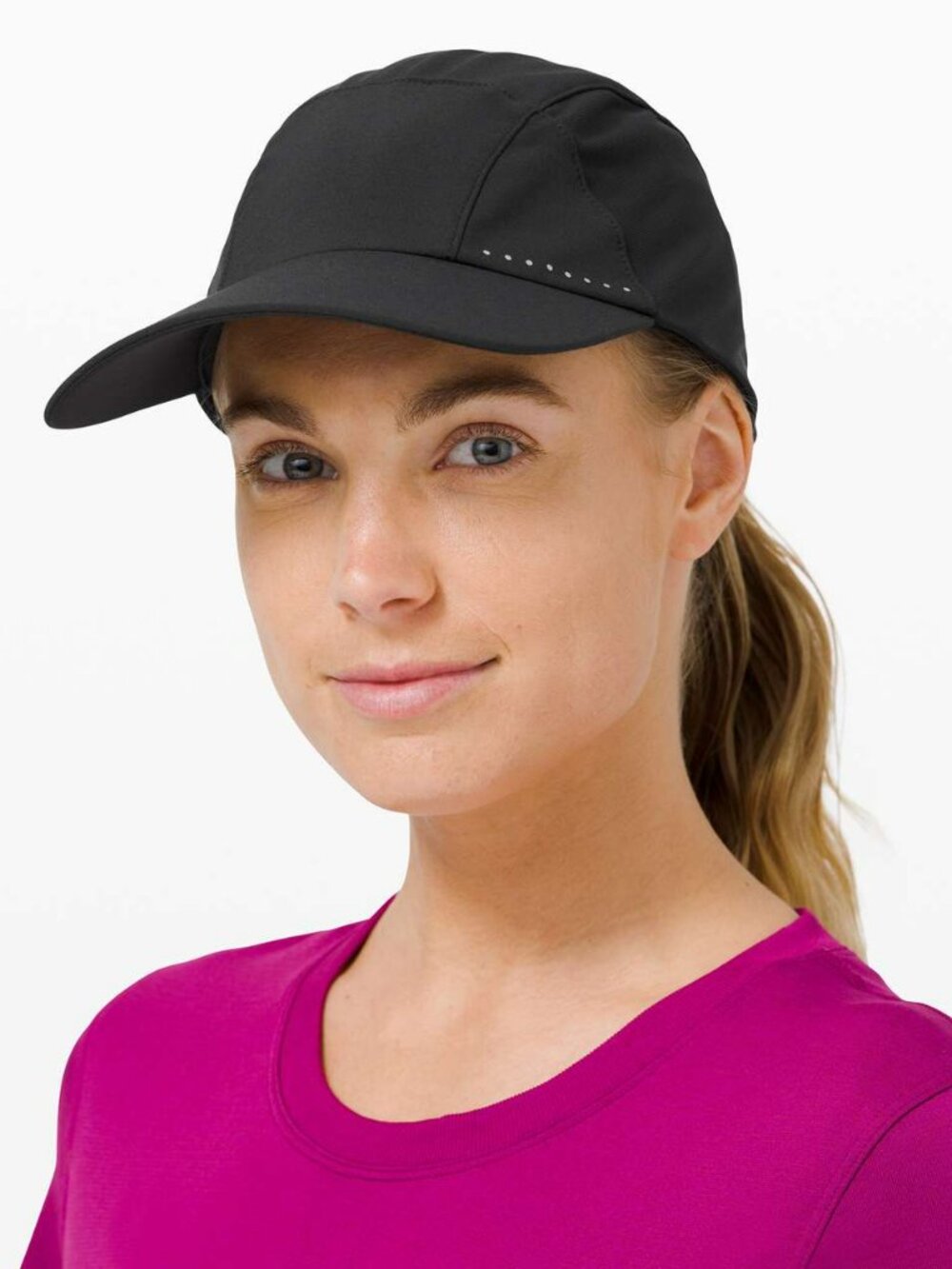 Lululemon Fast and Free Womens Run Hat Elite, Black, One Size